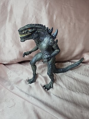 Vintage 1998 Bite Action Godzilla/ No Missile Toho Trendmasters READ-image