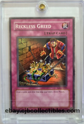Yu-Gi-Oh! RECKLESS GREED SD1-EN025 Structure Deck: Dragon's Roar - Played 🍒-image