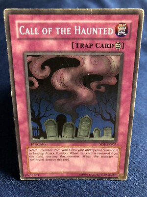 Yu-Gi-Oh! TCG Call of the Haunted Structure Deck SD1-EN021 1st Edition Common-image
