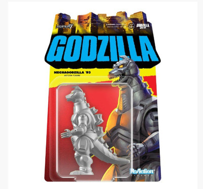 Toho Reaction MECHAGODZILLA 93 Figure Wave 8 New Godzilla Vs Mechagodzilla II-image