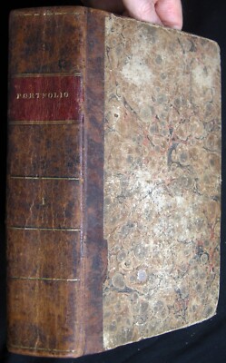 1809 PORT FOLIO  ENGRAVINGS PENNSYLVANIA ACADEMY ART AMERICAN LITERARY JOURNAL-image
