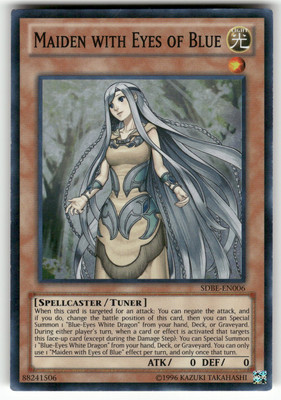 Maiden with Eyes of Blue Legendary Decks II Ultra Rare Yugioh MP-image