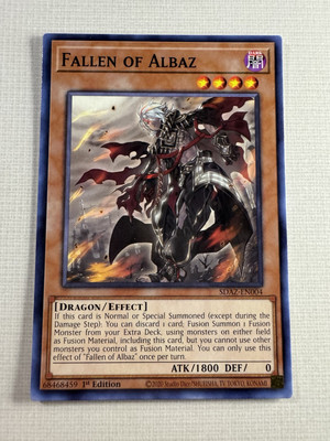 Yugioh Fallen Of Albaz Sdaz-en004 Albaz Strike Structure Deck 1st Edition common-image