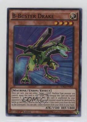 2016 Yu-Gi-Oh! Structure Deck: Seto Kaiba 1st Edition B-Buster Drake 0su9-image