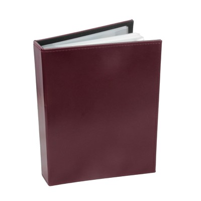 Stratum Currency Album for 300 Banknotes 100 pages Burgundy-image