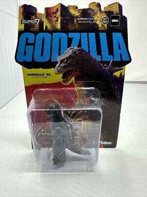 Godzilla '62 TOHO Super7 Reaction Action Figure NIB Fast Shipping-image