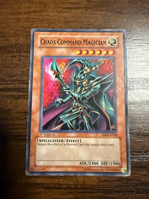 Chaos Command Magician SD6-EN008 Structure Deck: Spellcaster's Judgment-1st...-image
