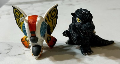 SD Mothra Gigan Bandai Toho 2013 Super Deformed Godzilla Chibi / Mothra 2