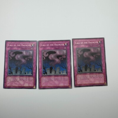 3X YUGIOH! STRUCTURE DECK CALL OF THE HAUNTED 1ST EDITION-image