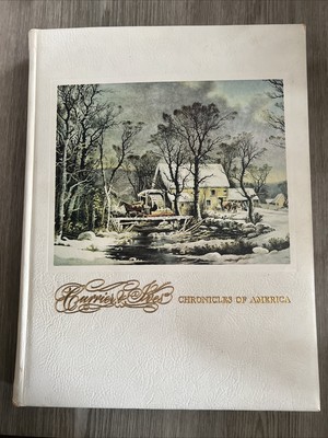 CURRIER & IVES CHRONICLES OF AMERICA LIMITED EDITION 2,000 COPIES LEATHER-image