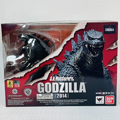 Bandai S.H.MonsterArts Godzilla 2014 Action Figure Ships from US-image