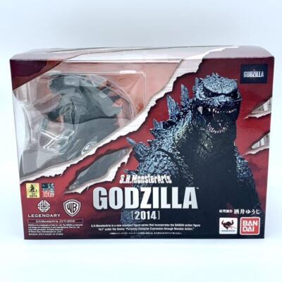 Bandai S.H.MonsterArts godzilla 2014 Action Figure New Free Ship Japan-image