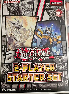 YU-GI-OH! TRADING CARD GAME 2-PLAYER STARTER SET - 2x 44 CARD DECKS NEW SEALED-image
