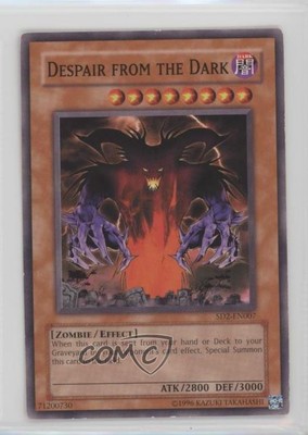 Despair from the Dark Unlimited YuGiOh Zombie Madness Structure Deck 2005 2u3-image