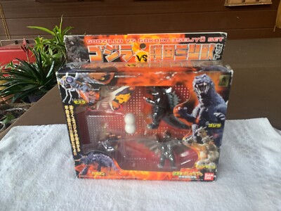 Bandai Godzilla VS Gokoku 3 Seijyu Mini Figures Mothra King Ghidorah -New/Sealed-image