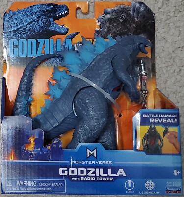 Godzilla with Radio Tower Playmates Toys 6