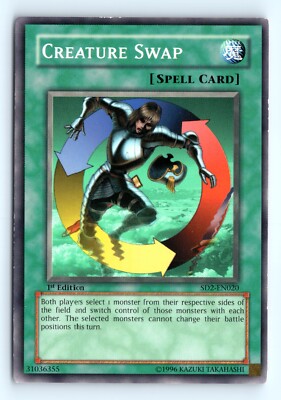 Yu-Gi-Uh Creature Swap #SD2-EN020 Structure Deck: Zombie Madness tcg LP-image
