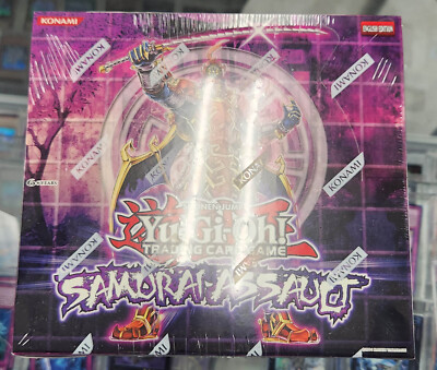 YUGIOH SAMURAI ASSAULT SPECIAL EDITION DISPLAY FACTORY SEALED NEW (30 BOOSTERS)-image