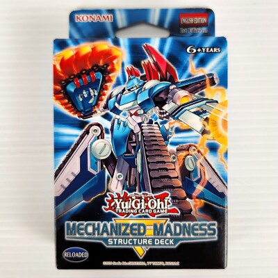 Yu-Gi-Oh! TCG Structure Deck Mechanized Madness New & Sealed Pack Konami 🦊-image