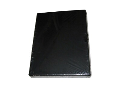 Lighthouse Black Vario F Padded Leatherette 3 Ring Binder Album with Slipcase-image