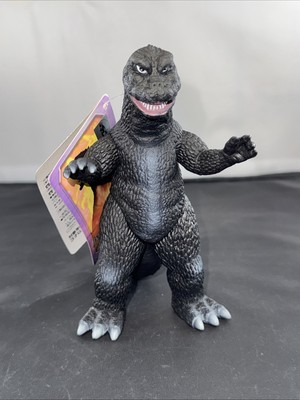 2006 BANDAI 6” GODZILLA 1968 DESTROY ALL MONSTERS FIGURE MOVIE MONSTER WITH TAG-image