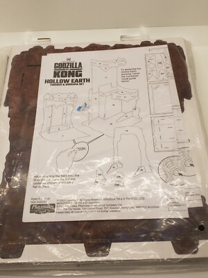 Godzilla VS Kong Hollow Earth Diorama Set Unused No Figures Sealed 2023-image