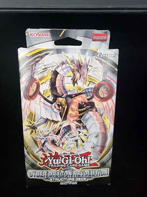 YUGIOH CYBER DRAGON REVOLUTION STRUCTURE DECK FACTORY SEALED NEW-image