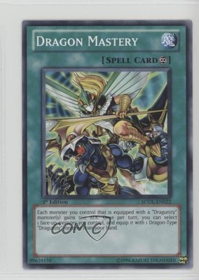 2011 Yu-Gi-Oh! Dragunity Legion Structure Deck 1st Edition Dragon Mastery 0b5-image