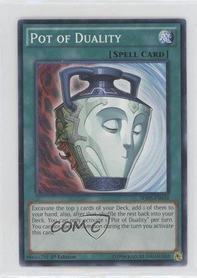 2015 Yu-Gi-Oh! HERO Strike Structure Deck 1st Edition Pot of Duality 0bt4-image