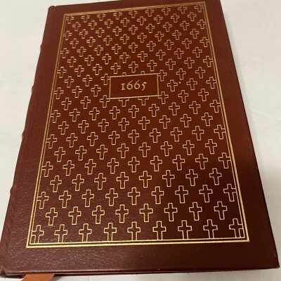 Daniel Defoe 'A Journal of The Plague Year' 1978 Easton Press Leather -image