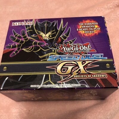 YuGiOh! TCG Sped Duel GX Duelists Shadows  Decks Konami NEW Factory Sealed-image