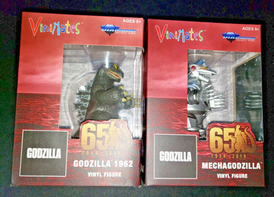 Diamond Select - 2019 - ViniMates Mechagodzilla + Godzilla 1962!-image