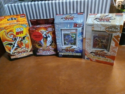 YuGiOh Structure Decks 4 Packs Of 5ds 1st Edition All 4 Boxes Sealed -image