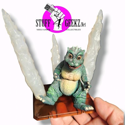S.H.MonsterArts Little Godzilla and Crystal Action Figure Bandai Japan 2012-image