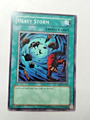Yu-Gi-Oh Heavy Storm SD10 Structure Deck SD10-EN026 Unlimited Com.- Uncirculated-image