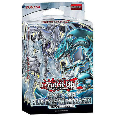 Yugioh Trading Card Game Saga of Blue-Eyes White Dragon Structure Deck-image