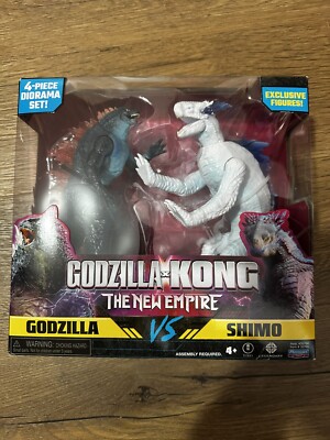 Godzilla X Kong The Empire Godzilla Vs Shimo Pack of 2 Action Figure-image