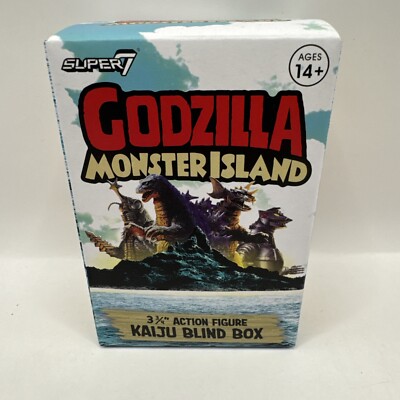 Super7 Godzilla TOHO Monster Island Action Figure 1 Box SEALED-image