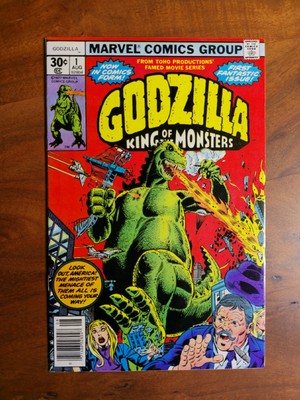 Godzilla #1 (Marvel 1977) Bronze Age Premiere Issue VF/NM-image