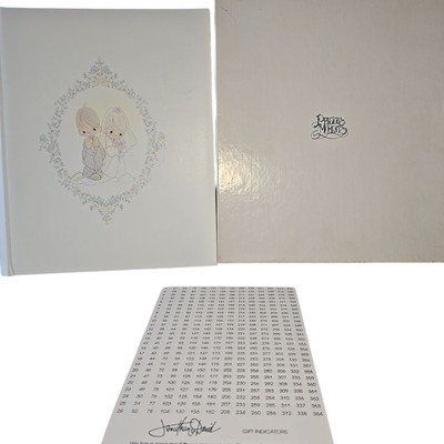 🚨Precious Moments Wedding Photo Album Vintage 1990-image
