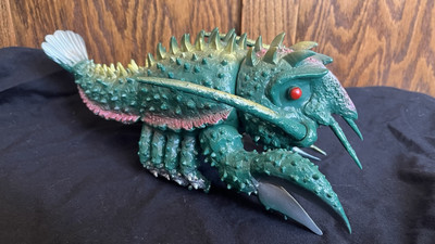 Ebirah Marmit Vinyl Paradise Green Figure-image