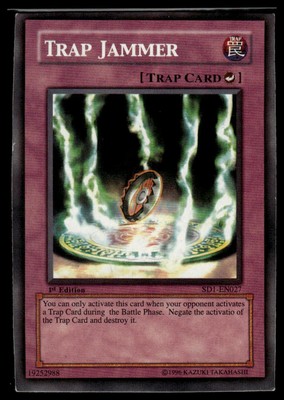 Structure Deck: Dragon's Roar #SD1-EN027 Trap Jammer-image
