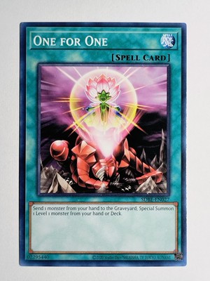 2013 Yu-Gi-Oh Structure Deck Saga of Blue-Eyes White Dragon 1st #27 One for One-image