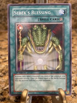 Yu-Gi-Oh Sebek's Blessing Structure Deck SD09-EN020 1st Edition-image