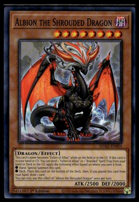 Structure Deck: Albaz Strike #SDAZ-EN005 Albion the Shrouded Dragon-image