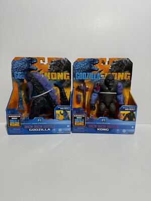 Playmates Godzilla vs Kong  Hong Kong battle Action Figures Lot-image