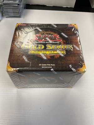 Gold Series 2009 Box Display - Some Tears and Wear on Box Yugioh Sealed-image