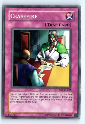 Yu-Gi-Oh Ceasefire #SD1-EN022 Structure Deck: Dragon's Roar tcg LP-image