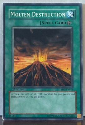 Yu-Gi-Oh! TCG Molten Destruction Structure Deck SD3-EN016 1st Edition Common NS4-image