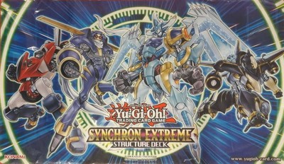 Yu-Gi-Oh! Playmat Synchron Extreme Structure Deck New Factory Sealed Konami-image